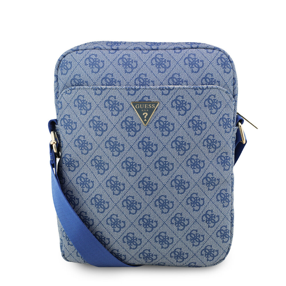 Guess Guess Tablettas 4G - PU - driehoekig logo - 10 inch Blauw Guess Guess Tablettas 4G - PU - driehoekig logo - 10 inch Blauw