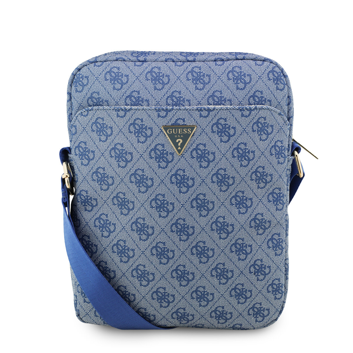 Guess Guess Tablettas 4G - PU - driehoekig logo - 10 inch Blauw, foto 4 van 4
