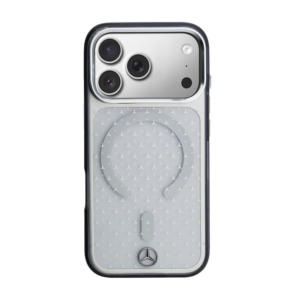 Mercedes-Benz Mercedes-Benz iPhone 18 Pro Max Hülle Hartschale - MagSafe - PC/TPU - MB Stars Transparent Mercedes-Benz Mercedes-Benz iPhone 18 Pro Max Hülle Hartschale - MagSafe - PC/TPU - MB Stars Transparent