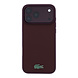 Lacoste Lacoste iPhone 18 Pro Max Hülle Hartschale - MagSafe - Petit Pique - PVC - lackiertes Logo Bordeauxrot Lacoste Lacoste iPhone 18 Pro Max Hülle Hartschale - MagSafe - Petit Pique - PVC - lackiertes Logo Bordeauxrot
