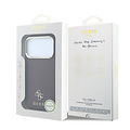 Guess Guess iPhone 18 Pro/iPhone 17 Pro Hartschalenhülle MagSafe Saffiano Kleines 4G-Logo Klassisches Logo - Bordeaux