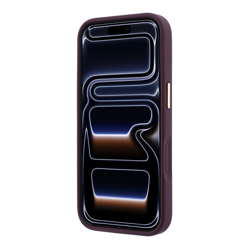 Guess Guess iPhone 18 Pro Max Hoesje harde behuizing - MagSafe - Peony - HS - 4G - klein logo Bordeauxrood Guess Guess iPhone 18 Pro Max Hoesje harde behuizing - MagSafe - Peony - HS - 4G - klein logo Bordeauxrood