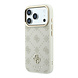 Guess Guess iPhone 18 Pro Hoesje harde behuizing - MagSafe - Peony - HS - 4G - klein logo Beige Guess Guess iPhone 18 Pro Hoesje harde behuizing - MagSafe - Peony - HS - 4G - klein logo Beige