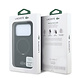 Lacoste Lacoste iPhone 18 Pro Case hard shell - MagSafe - PVC - Petit Pique - ring stand Black Lacoste Lacoste iPhone 18 Pro Case hard shell - MagSafe - PVC - Petit Pique - ring stand Black