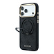 Guess Guess iPhone 18 Pro Coque structure rigide - MagSafe - anneau support à 360 degrés - 4G - PU - logo classique Noir Guess Guess iPhone 18 Pro Coque structure rigide - MagSafe - anneau support à 360 degrés - 4G - PU - logo classique Noir