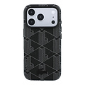Lacoste Lacoste iPhone 18 Pro Max/iPhone 17 Pro Max Hartschalenhülle MagSafe PVC The Blend Prägung - Schwarz