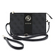 Guess Guess Phone pouch 4G - PU - round 4G logo - classic logo - stripe pattern Black Guess Guess Phone pouch 4G - PU - round 4G logo - classic logo - stripe pattern Black