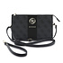 Guess Phone pouch 4G - PU - round 4G logo - classic logo - stripe pattern Black Guess Phone pouch 4G - PU - round 4G logo - classic logo - stripe pattern Black