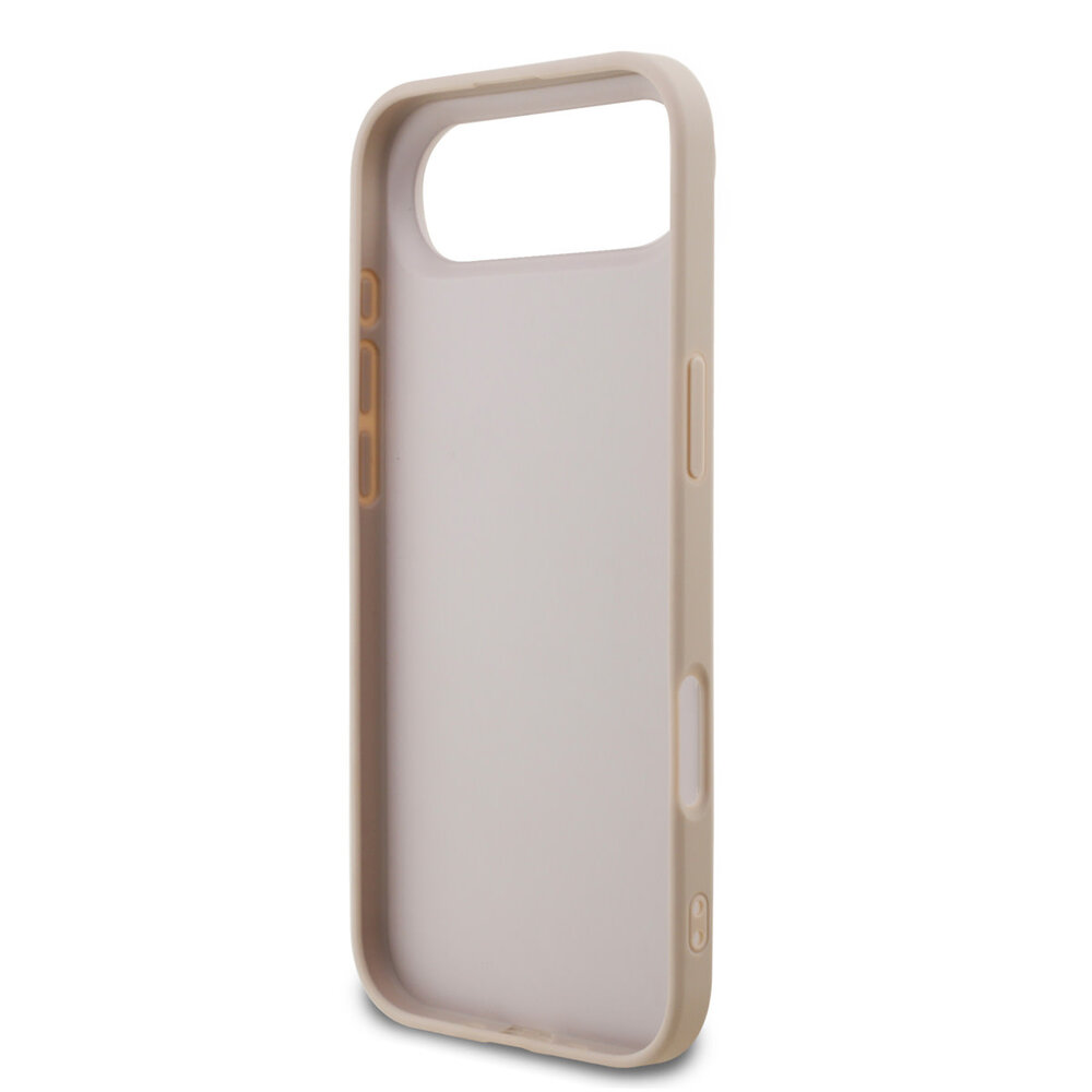 Guess Guess iPhone 17 Air Hülle Hartschale - 4G - PU - Trageriemen - klassisches 4G-Logo Rosa