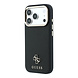 Guess Guess iPhone 18 Pro Hoesje harde behuizing - MagSafe - Saffiano - klein 4G - Classic Zwart