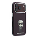 Karl Lagerfeld Karl iPhone 18 Pro Max Hülle Hartschale - MagSafe - SW - glattes PU - Ikonik Sketch Bordeauxrot Karl Lagerfeld Karl iPhone 18 Pro Max Hülle Hartschale - MagSafe - SW - glattes PU - Ikonik Sketch Bordeauxrot