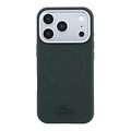 Lacoste Lacoste iPhone 18 Pro Max/iPhone 17 Pro Max Hartschalenhülle MagSafe PVC Petit Piqué Prägung - Sinople
