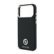 Guess Guess iPhone 18 Pro Max Coque structure rigide - MagSafe - SW - PU grainé - logo rond en strass Noir Guess Guess iPhone 18 Pro Max Coque structure rigide - MagSafe - SW - PU grainé - logo rond en strass Noir