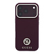 Guess Guess iPhone 18 Pro Hülle Hartschale - MagSafe - SW - genarbtes PU - rundes Strasslogo Bordeauxrot Guess Guess iPhone 18 Pro Hülle Hartschale - MagSafe - SW - genarbtes PU - rundes Strasslogo Bordeauxrot
