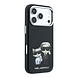 Karl Lagerfeld Karl iPhone 18 Pro Max Coque structure rigide - MagSafe - SW - PU lisse - KC Bodies Sketch Noir