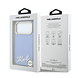Karl Lagerfeld Karl iPhone 18 Pro Max Hülle Hartschale - MagSafe - SW - genarbtes PU - Signaturlogo aus Kunstharz Hellblau Karl Lagerfeld Karl iPhone 18 Pro Max Hülle Hartschale - MagSafe - SW - genarbtes PU - Signaturlogo aus Kunstharz Hellblau