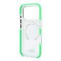 Lacoste Lacoste iPhone 18 Pro/iPhone 17 Pro Hard Case MagSafe IML Green Edges - Clear/Green