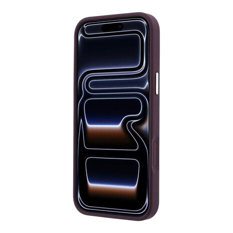Karl Lagerfeld Karl iPhone 18 Pro Hülle Hartschale - MagSafe - PU - 360-Grad-Ringständer - KC Heads-Anstecker Bordeauxrot Karl Lagerfeld Karl iPhone 18 Pro Hülle Hartschale - MagSafe - PU - 360-Grad-Ringständer - KC Heads-Anstecker Bordeauxrot