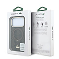 Lacoste Lacoste iPhone 18 Pro/iPhone 17 Pro Hartschalenhülle MagSafe PVC The Blend Ringständer - Braun/Hellgold