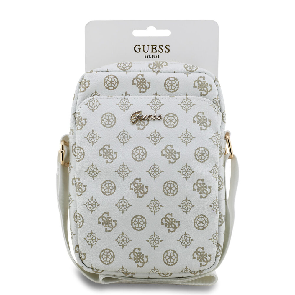 Guess Guess Tablettas Peony - PU - script - 10 inch Wit Guess Guess Tablettas Peony - PU - script - 10 inch Wit