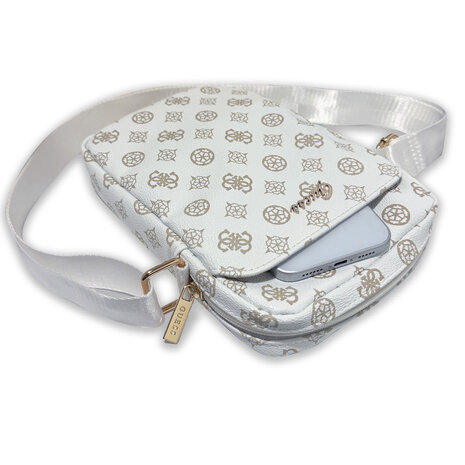 Guess Guess Tablettasche Peony - PU - Schriftzug - 10 Zoll Weiß Guess Guess Tablettasche Peony - PU - Schriftzug - 10 Zoll Weiß