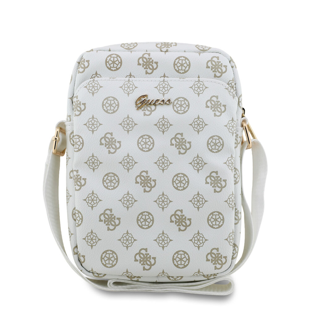 Guess Guess Tablet bag Peony - PU - script - 10 inch White Guess Guess Tablet bag Peony - PU - script - 10 inch White