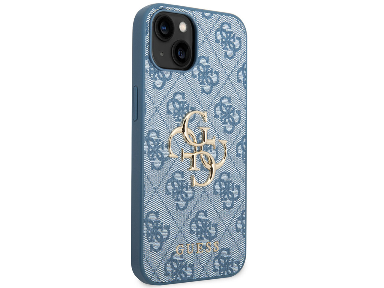 Guess Guess iPhone 15 Plus Backcover hoesje - Big 4G Monogram Case - Blauw Guess Guess iPhone 15 Plus Backcover hoesje - Big 4G Monogram Case - Blauw