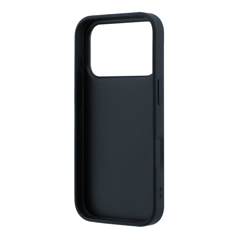 Guess Guess iPhone 18 Pro / iPhone 17 Pro Phone case 4G - PU - hard shell - large resin logo Black