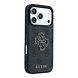 Guess Guess iPhone 18 Pro / iPhone 17 Pro Handyhülle 4G - PU - Hartschale - großes Harzlogo Schwarz Guess Guess iPhone 18 Pro / iPhone 17 Pro Handyhülle 4G - PU - Hartschale - großes Harzlogo Schwarz