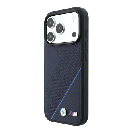 BMW BMW iPhone 18 Pro / iPhone 17 Pro Handyhülle MagSafe - PU - strukturierte Reifenprofil-Optik - Linienmuster - Hartschale - Metalllogos Hellblau BMW BMW iPhone 18 Pro / iPhone 17 Pro Handyhülle MagSafe - PU - strukturierte Reifenprofil-Optik - Linienmuster - Hartschale - Metalllogos Hellblau