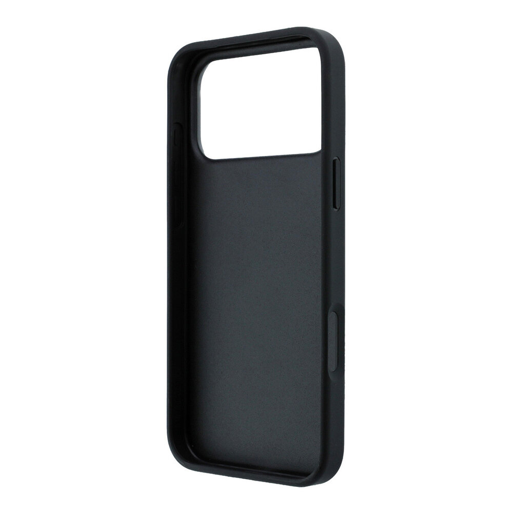 BMW BMW M iPhone 18 Pro / iPhone 17 Pro Hoesje MagSafe - PU - Kevlar - harde behuizing - ringstandaard - metalen logo’s Zwart