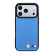 BMW BMW iPhone 18 Pro Max / iPhone 17 Pro Max Phone case MagSafe - PU - textured tyre-track pattern - hard shell - metal logos Light blue BMW BMW iPhone 18 Pro Max / iPhone 17 Pro Max Phone case MagSafe - PU - textured tyre-track pattern - hard shell - metal logos Light blue