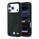 BMW BMW iPhone 18 Pro / iPhone 17 Pro Phone case MagSafe - PU - textured tyre-track pattern - hard shell - metal logos Black BMW BMW iPhone 18 Pro / iPhone 17 Pro Phone case MagSafe - PU - textured tyre-track pattern - hard shell - metal logos Black