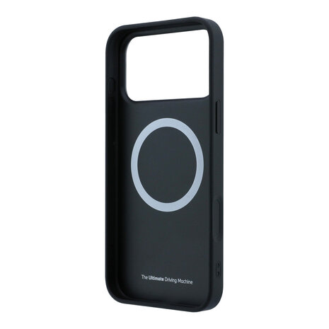 BMW BMW iPhone 18 Pro Max / iPhone 17 Pro Max Phone case MagSafe - PU - Carbon - hard shell - metal logos Blue BMW BMW iPhone 18 Pro Max / iPhone 17 Pro Max Phone case MagSafe - PU - Carbon - hard shell - metal logos Blue