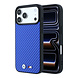 BMW BMW iPhone 18 Pro Max / iPhone 17 Pro Max Hoesje MagSafe - PU - Carbon - harde behuizing - metalen logo’s Blauw BMW BMW iPhone 18 Pro Max / iPhone 17 Pro Max Hoesje MagSafe - PU - Carbon - harde behuizing - metalen logo’s Blauw