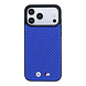 BMW BMW iPhone 18 Pro Max / iPhone 17 Pro Max Phone case MagSafe - PU - Carbon - hard shell - metal logos Blue BMW BMW iPhone 18 Pro Max / iPhone 17 Pro Max Phone case MagSafe - PU - Carbon - hard shell - metal logos Blue