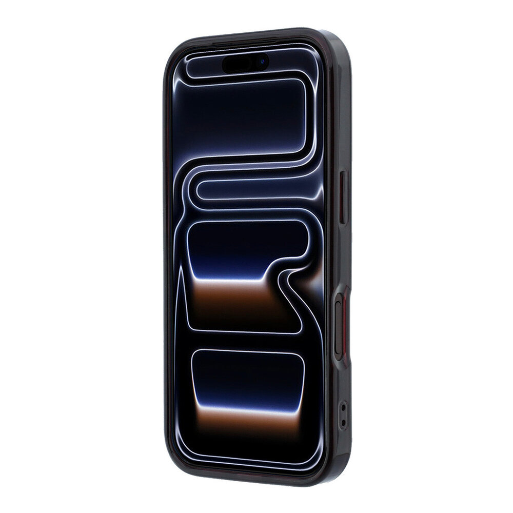 BMW BMW iPhone 18 Pro / iPhone 17 Pro Handyhülle MagSafe - IML - matte Oberfläche - Hartschale - Metalllogos Bordeauxrot