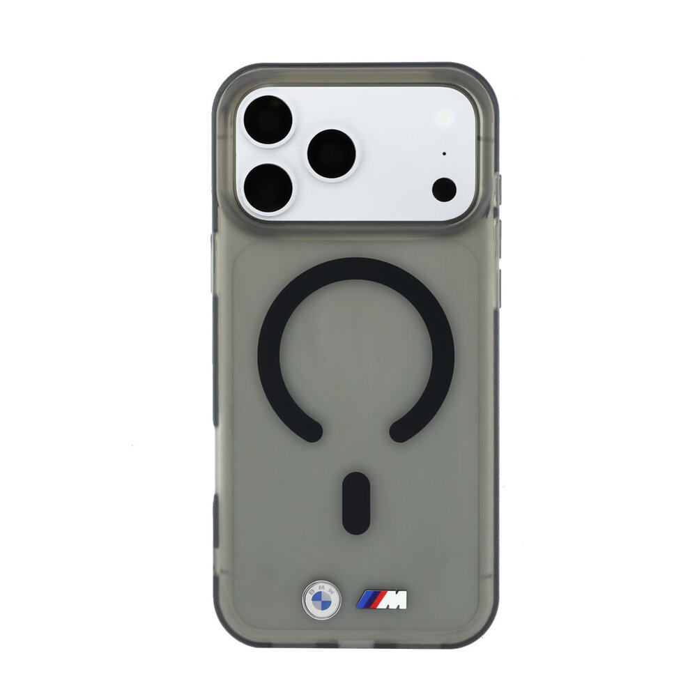 BMW BMW iPhone 18 Pro / iPhone 17 Pro Hoesje MagSafe - IML - mat - harde behuizing - metalen logo’s Zwart BMW BMW iPhone 18 Pro / iPhone 17 Pro Hoesje MagSafe - IML - mat - harde behuizing - metalen logo’s Zwart
