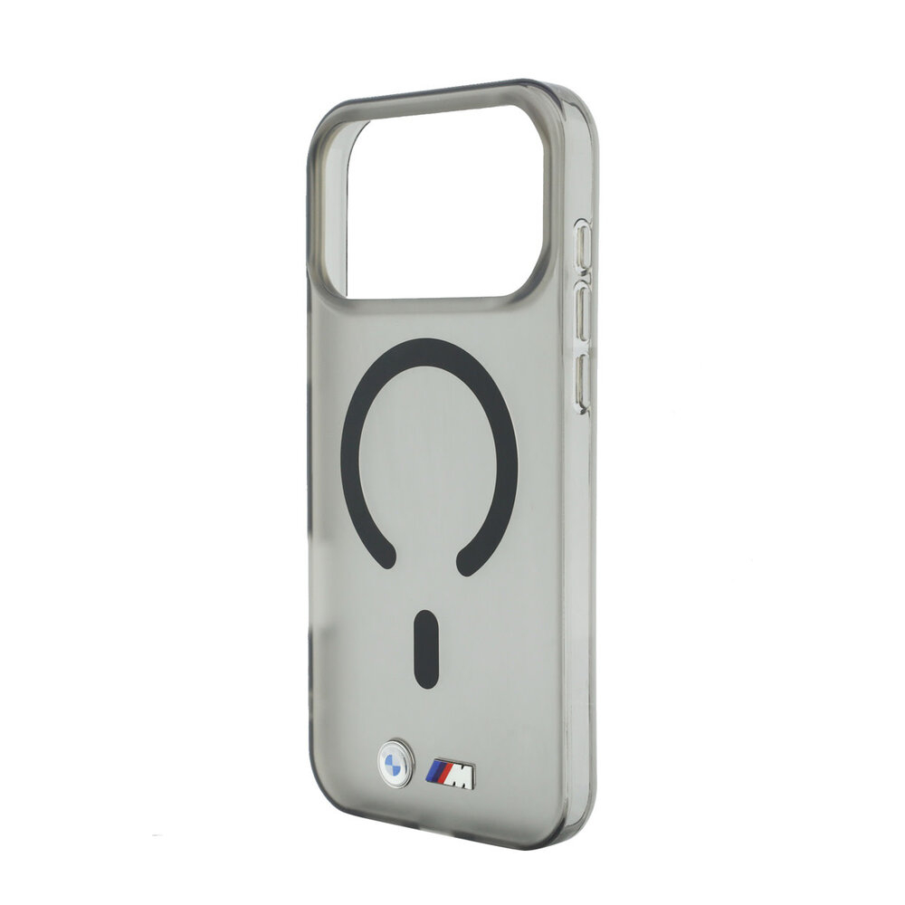 BMW BMW iPhone 18 Pro / iPhone 17 Pro Hoesje MagSafe - IML - mat - harde behuizing - metalen logo’s Zwart BMW BMW iPhone 18 Pro / iPhone 17 Pro Hoesje MagSafe - IML - mat - harde behuizing - metalen logo’s Zwart