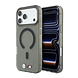 BMW BMW iPhone 18 Pro / iPhone 17 Pro Phone case MagSafe - IML - frosted finish - hard shell - metal logos Black