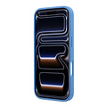 Guess Guess iPhone 18 Pro/iPhone 17 Pro Hartschalenhülle MagSafe PU 4G Ringständer Klassisches Logo - Hellblau