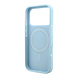 Guess Guess iPhone 18 Pro / iPhone 17 Pro Handyhülle MagSafe - genarbtes PU - Hartschale - Ringständer - klassisches Logo Hellblau Guess Guess iPhone 18 Pro / iPhone 17 Pro Handyhülle MagSafe - genarbtes PU - Hartschale - Ringständer - klassisches Logo Hellblau