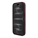 Guess Guess iPhone 18 Pro / iPhone 17 Pro Coque de téléphone MagSafe - PU grainé - coque rigide - support à anneau - logo classique Bordeaux Guess Guess iPhone 18 Pro / iPhone 17 Pro Coque de téléphone MagSafe - PU grainé - coque rigide - support à anneau - logo classique Bordeaux