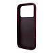 Guess Guess iPhone 18 Pro / iPhone 17 Pro Phone case MagSafe - grained PU - hard shell - ring stand - classic logo Burgundy Guess Guess iPhone 18 Pro / iPhone 17 Pro Phone case MagSafe - grained PU - hard shell - ring stand - classic logo Burgundy