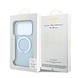 Guess Guess iPhone 18 Pro Max / iPhone 17 Pro Max Coque de téléphone MagSafe - PU grainé - coque rigide - support à anneau - logo classique Bleu clair Guess Guess iPhone 18 Pro Max / iPhone 17 Pro Max Coque de téléphone MagSafe - PU grainé - coque rigide - support à anneau - logo classique Bleu clair