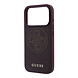 Guess Guess iPhone 18 Pro / iPhone 17 Pro Handyhülle MagSafe - PU - perforiert - 4G - Hartschale - goldfarbenes Logo Bordeauxrot Guess Guess iPhone 18 Pro / iPhone 17 Pro Handyhülle MagSafe - PU - perforiert - 4G - Hartschale - goldfarbenes Logo Bordeauxrot