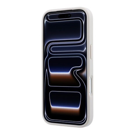 Guess Guess iPhone 18 Pro / iPhone 17 Pro Hoesje MagSafe - 4G - PU - harde behuizing - ringstandaard - klassiek logo Beige Guess Guess iPhone 18 Pro / iPhone 17 Pro Hoesje MagSafe - 4G - PU - harde behuizing - ringstandaard - klassiek logo Beige