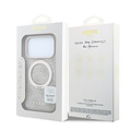 Guess Guess iPhone 18 Pro/iPhone 17 Pro Hartschalenhülle MagSafe PU 4G Ringständer Klassisches Logo - Beige