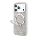 Guess Guess iPhone 18 Pro / iPhone 17 Pro Coque de téléphone MagSafe - 4G - PU - coque rigide - support à anneau - logo classique Beige Guess Guess iPhone 18 Pro / iPhone 17 Pro Coque de téléphone MagSafe - 4G - PU - coque rigide - support à anneau - logo classique Beige