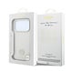 Guess Guess iPhone 18 Pro / iPhone 17 Pro Handyhülle MagSafe - genarbtes PU - Hartschale - rundes Strasslogo Beige Guess Guess iPhone 18 Pro / iPhone 17 Pro Handyhülle MagSafe - genarbtes PU - Hartschale - rundes Strasslogo Beige